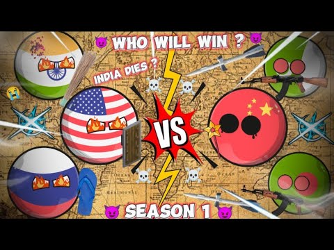 ☠️😈MAGICAL STICK ?😈☠️| 😢INDIA DIES ?😭| SEASON 1👽|#countryball #countryballanimation #nutshell