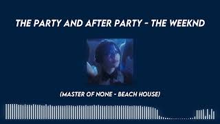 The Party and The After Party (LOOPED - 𝙎𝙖𝙢𝙥𝙡𝙚𝙙 𝙛𝙧𝙤𝙢 𝙈𝙖𝙨𝙩𝙚𝙧 𝙤𝙛 𝙉𝙤𝙣𝙚 𝙗𝙮 𝘽𝙚𝙖𝙘𝙝 𝙃𝙤𝙪𝙨𝙚) - The Weeknd Resimi