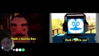 Reacting To Hello Neighbor Song Curiosity Got The Best Of Me Fandroid Vs. Caleb Hyles