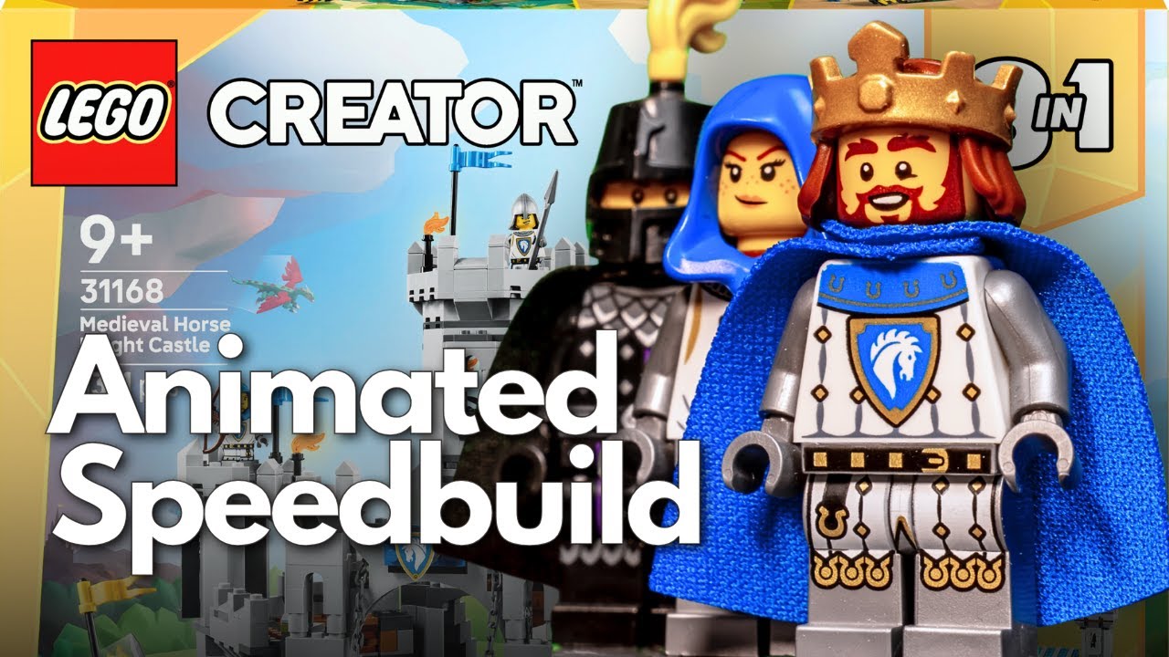 LEGO Medieval Horse Knight Castle (31168) brought to life!