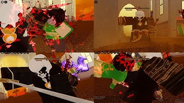 Jump Showdown All Character Vs Cursed Child Boss (Buff)