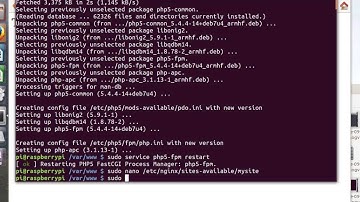 Setup your Raspberry Pi as a web server (Nginx, PHP)