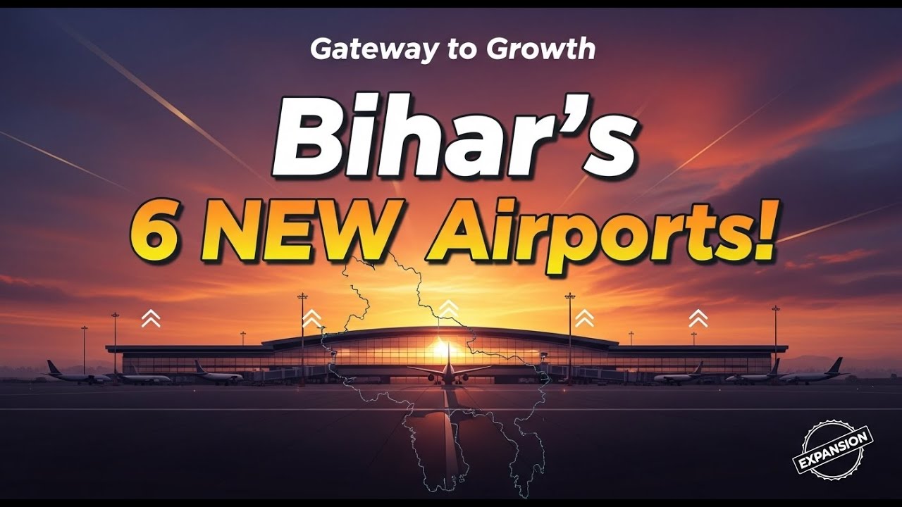 Bihar's Aviation Revolution: 6 New Airports Are Coming! | Inquisify