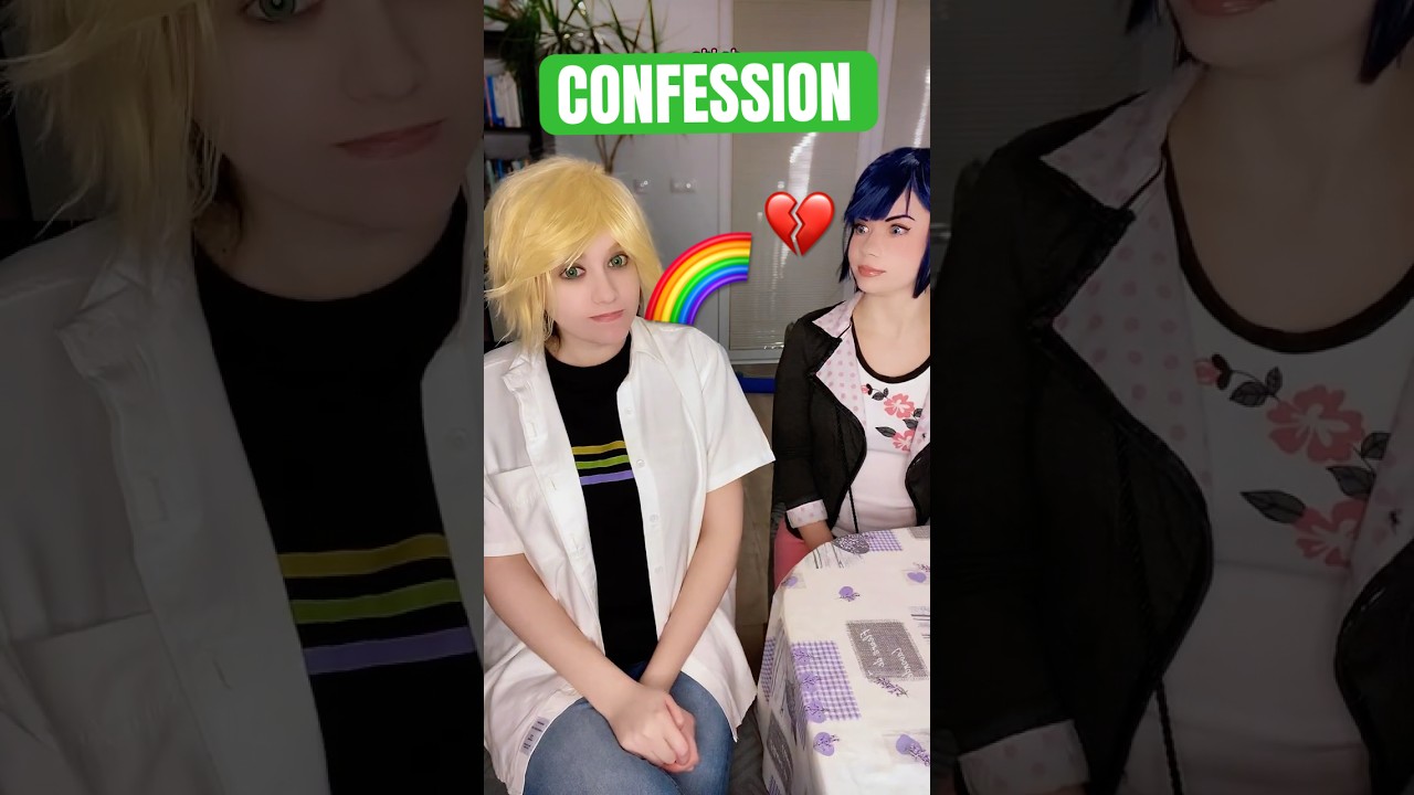 Confession | Marinette Dupain-Cheng & Adrien Agreste @witchera_ #cosplay | Miraculous Ladybug