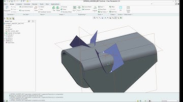 Tutorial  Sheetmetal form Using Quilt - Creo