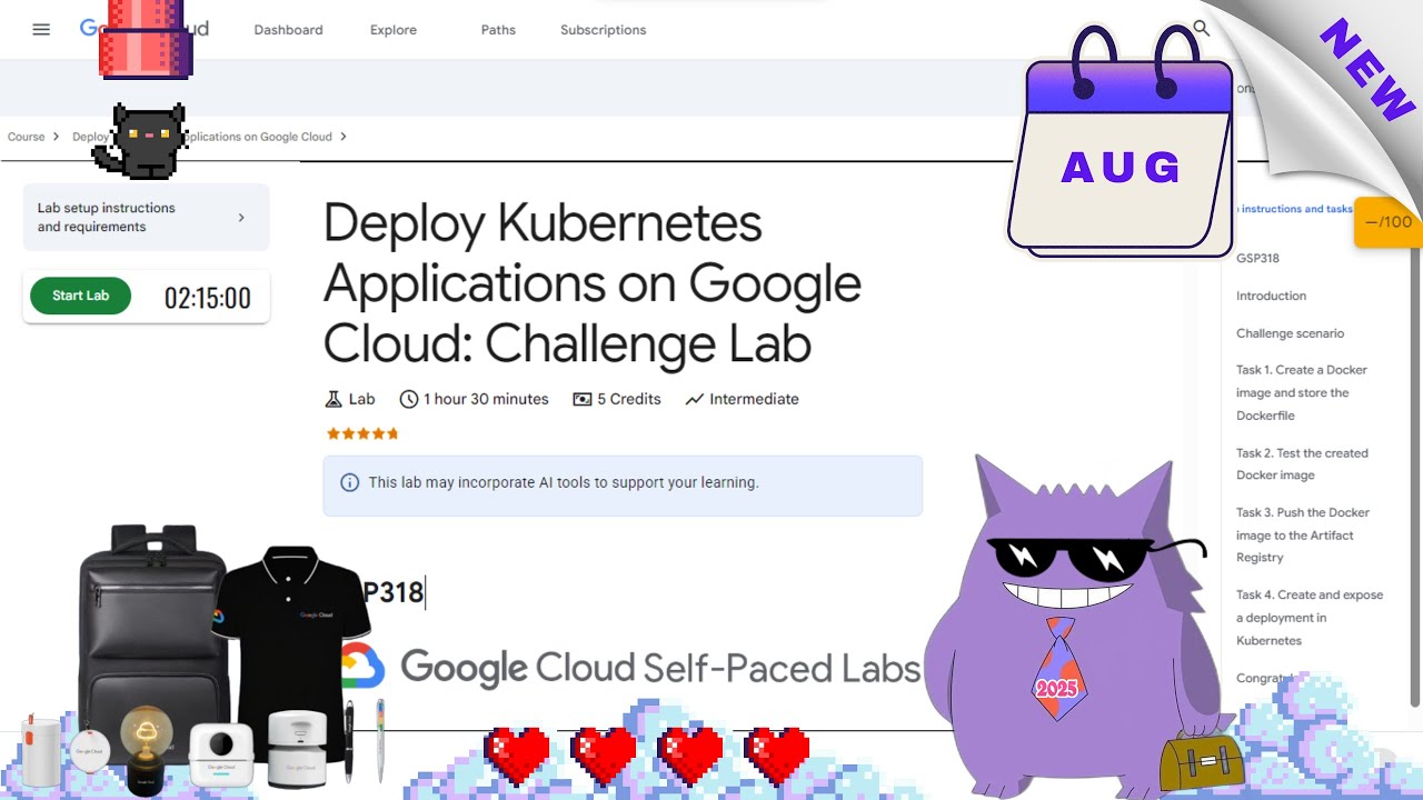 Deploy Kubernetes Applications on Google Cloud: Challenge Lab