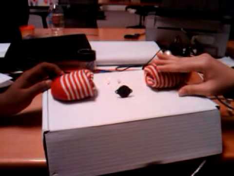 Tangible user interfaces - homework - reaction time game