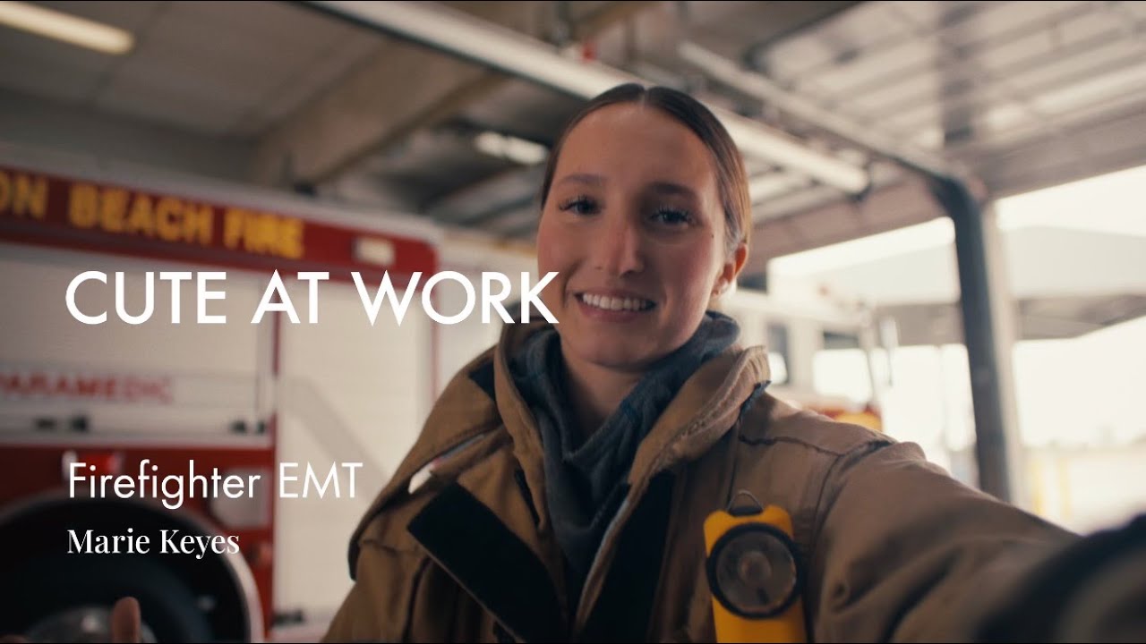 How Firefighter EMT Marie Keyes Stays Cute at Work | Sephora - YouTube