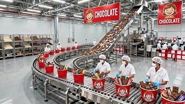 Inside the Chocolate Factory: From Cocoa Beans to Premium Choccolate(Full Process)