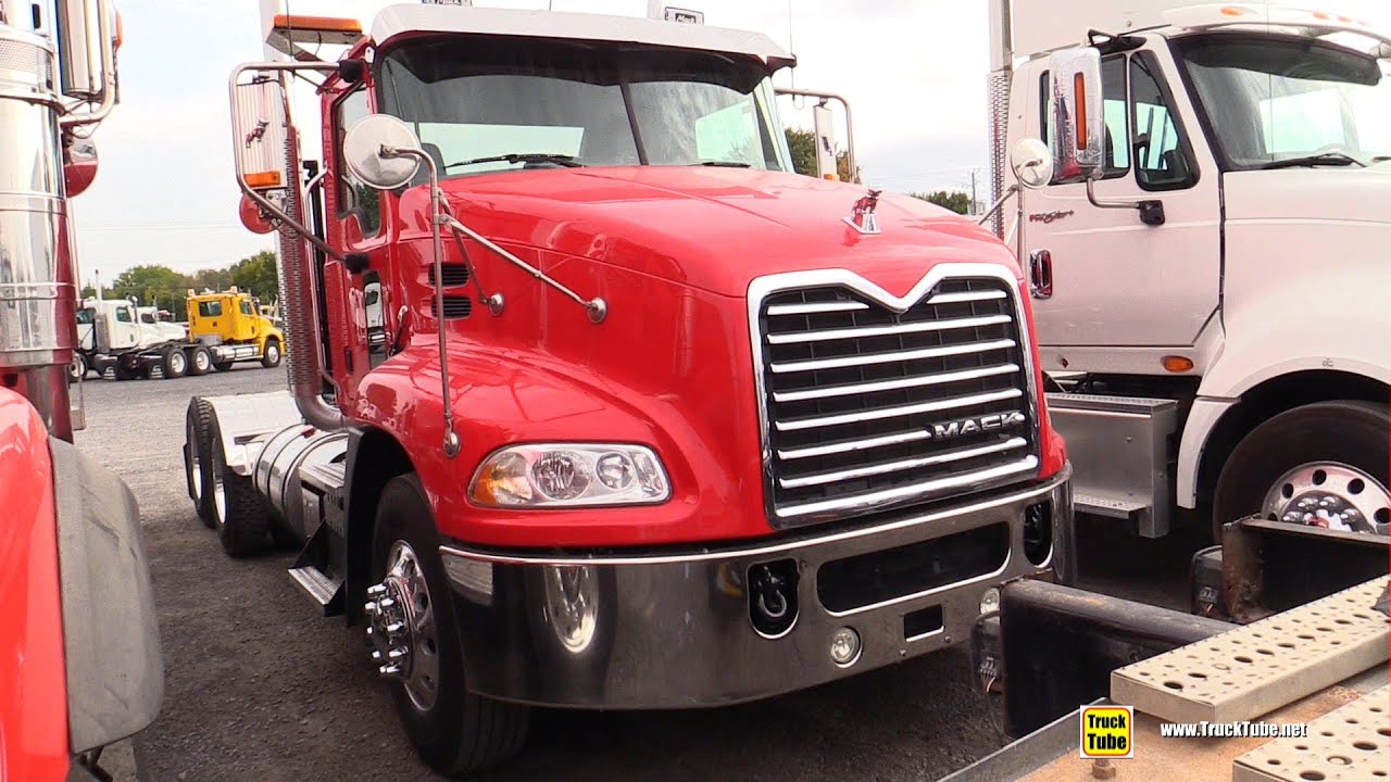 2013 Mack Pinnacle CX 613 Day Cab Truck Walkaround Exterior Tour Centre Camion Gamache YouTube