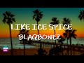 Blaqbonez-Like Ice Spice |Lyric Video