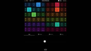 Techno elements groovepad