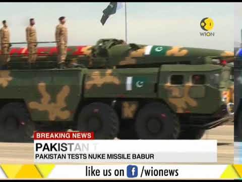 Pakistan tests Babur missile