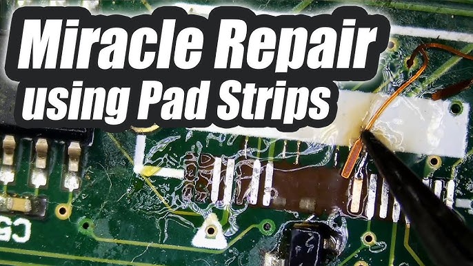 How To Repair Damaged /Missing PCB Pads - INVISIBLE Fix #soldering 