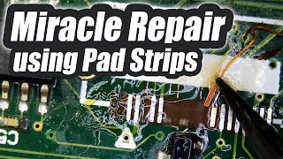 XRT Pro Ugly HDMI Repair using Grinding Pen and Pads strips - Mini Maxx Tuner