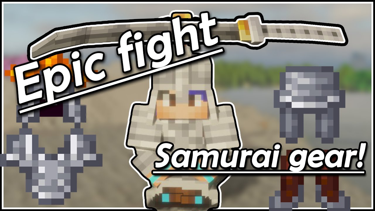 Obtaining Epic Fight Samurai Gear | Minecraft - YouTube