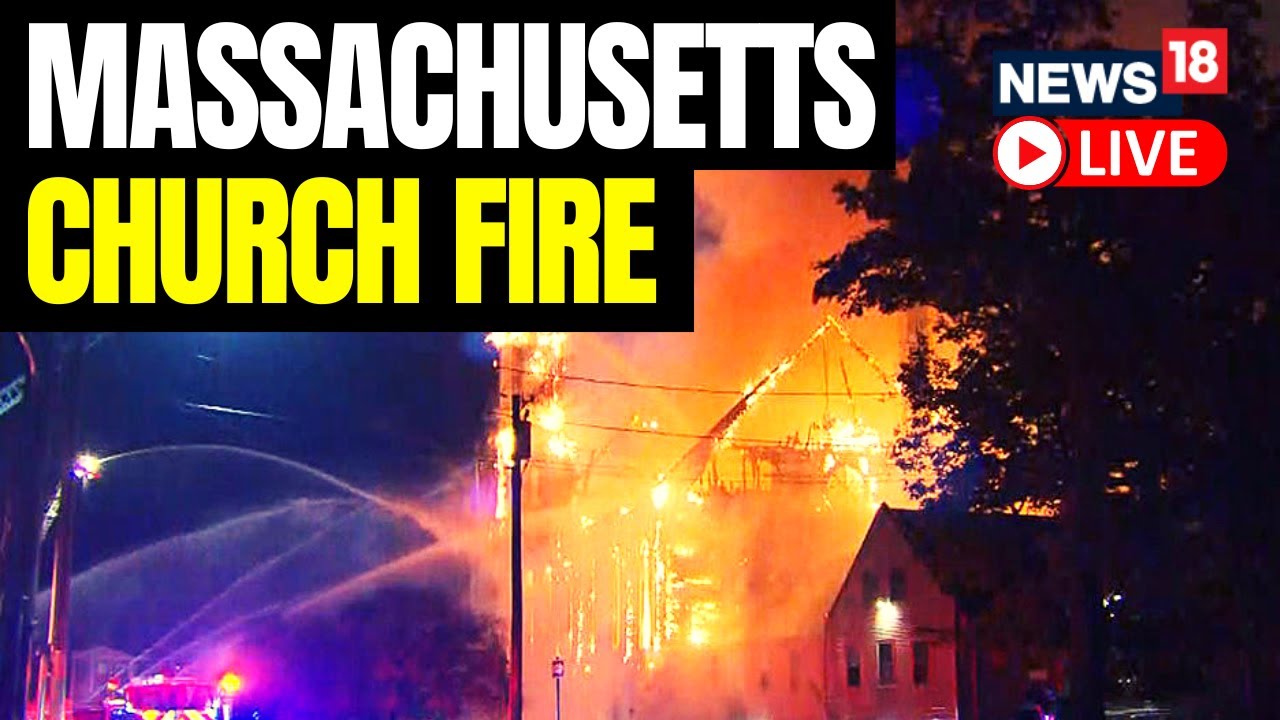 Fire At Faith Lutheran Church In Cambridge, Massachusetts ...