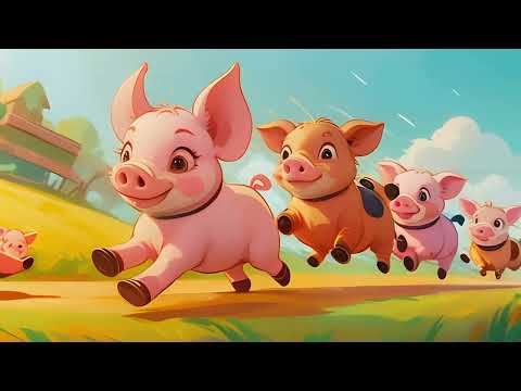Cztery małe świnki | Bajka dla dzieci