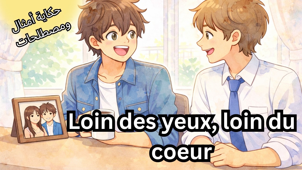 Proverbe #19 : « Loin des yeux, loin du cœur »  بعيد عن العين، بعيد عن القلب