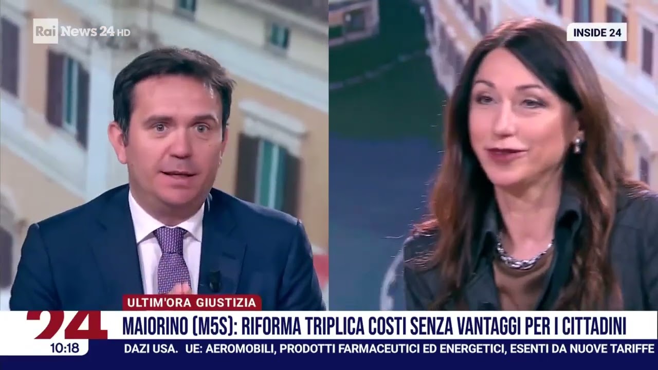 Alessandra Maiorino ospite a Inside24 26/02/2026