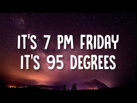 Glorilla - TGIF (Lyrics) | It's 7 pm Friday it's 95 degrees