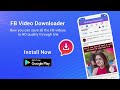 video downloader for facebook(Meta)