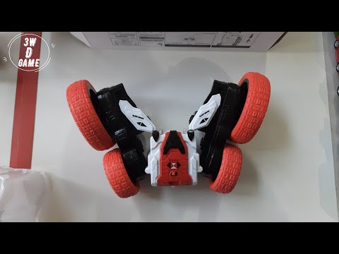 Трюкова машинка, що перевертається, 360° Stunt Car на радіокеруванні, іграшкова трюкова машинка перевертень​​​​​​​, видео 1