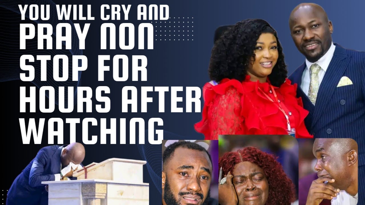 😱😱😱 APOSTLE JOHNSON SULEMAN IN TEARS 😢 😭// NO MORE BURDEN
