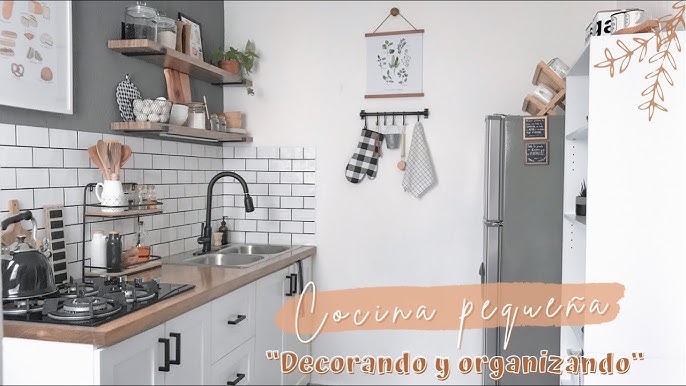 Cómo decorar una cocina pequeña? 6 ideas - Guialmar