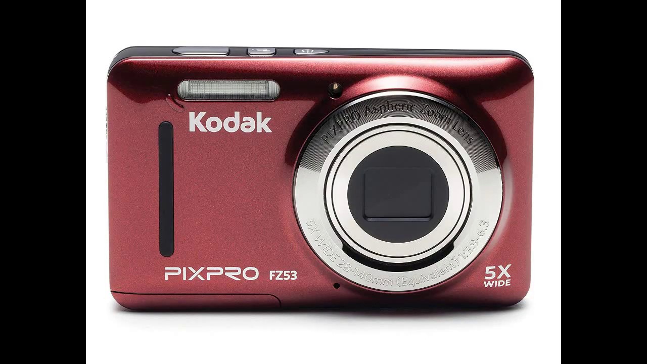 Kodak PIXPRO FZ53-RD Camera - YouTube