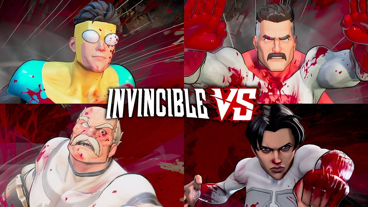 Invincible Kill Invincible VS - All Overkill Finishers / Ultimate Attacks (4K 60FPS ...