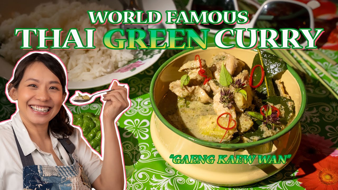 THAI GREEN CURRY Hits Different in Thailand – Make It Like They Do Anywhere!