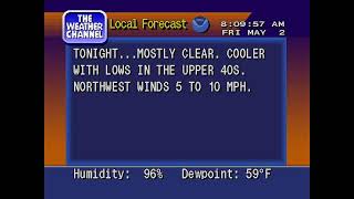 Tulsa, Oklahoma | Simulated WeatherSTAR 4000 - Now with Radar!