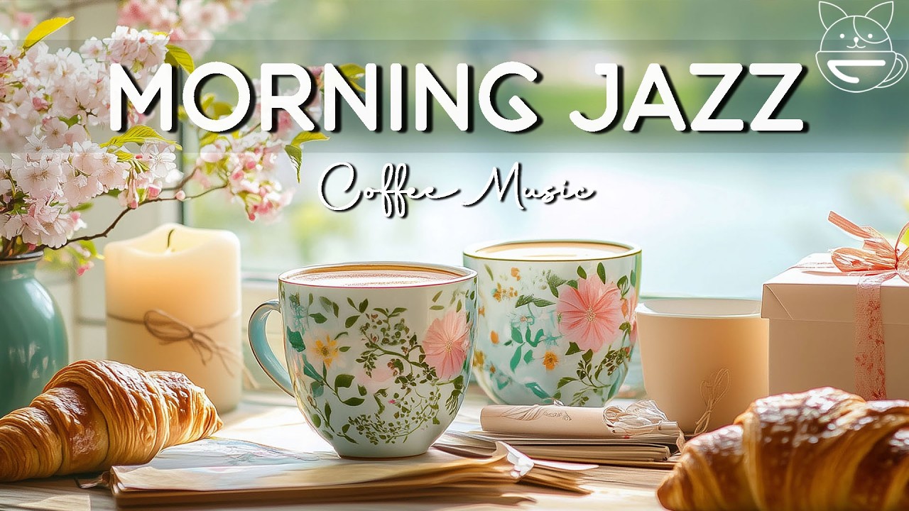 Morning Jazz Coffee Music | Stress Relief with Relaxing Jazz Music & Bossa Nova Piano instrumental