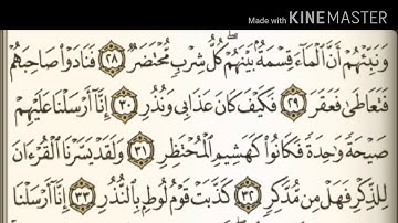 سورة القمر - من آية ( ٢٨ ) إلى آخرها آية ( ٥٥ ) - للقارئ : عبدالرحمن السديس .