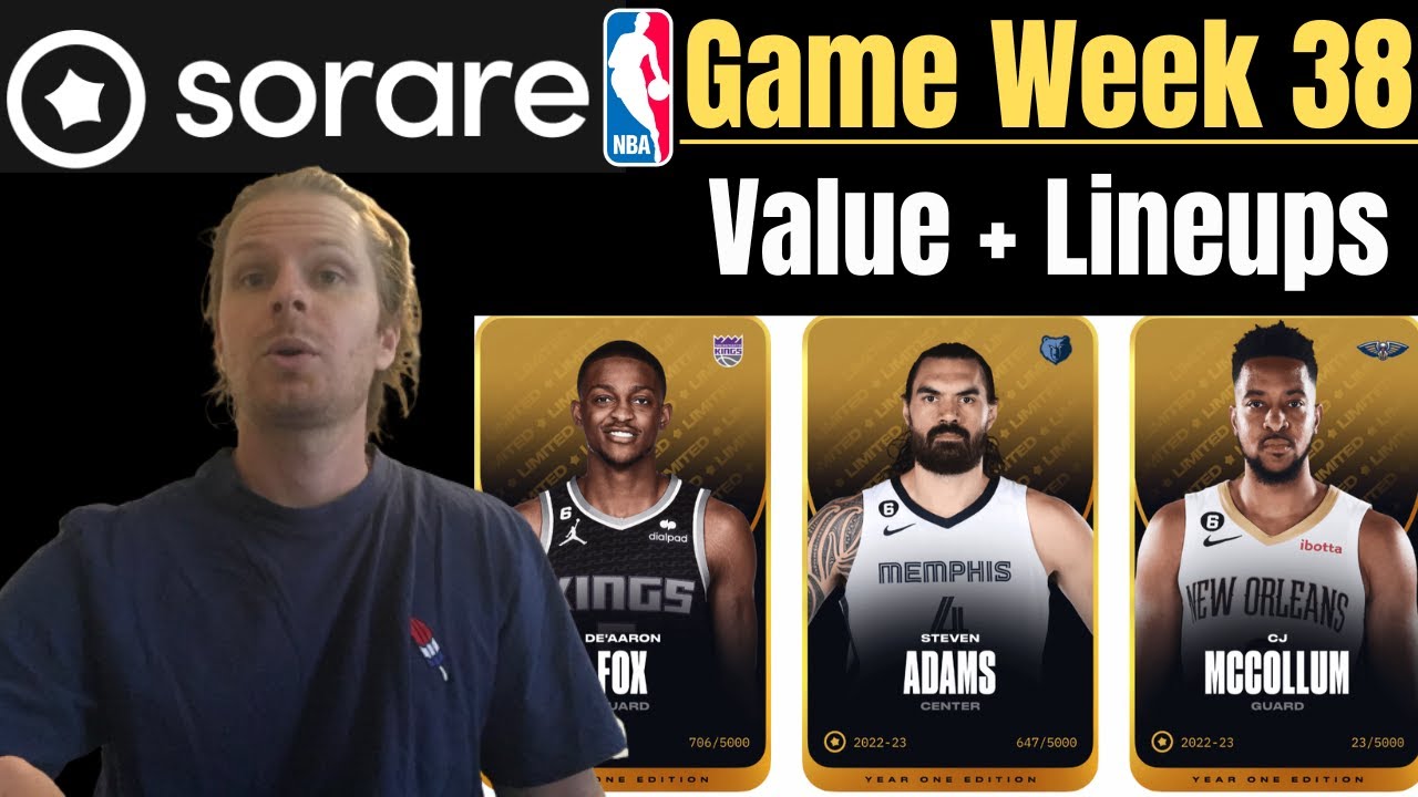 Sorare NBA Game Week 38! Value + Lineup Builds