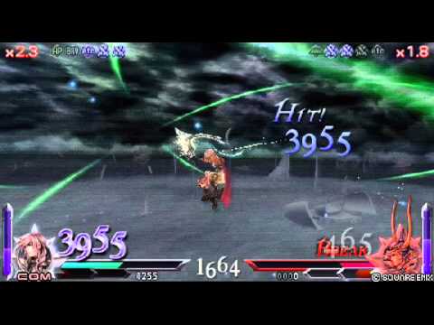 Lightning and Sephiroth Dissidia Duodecim
