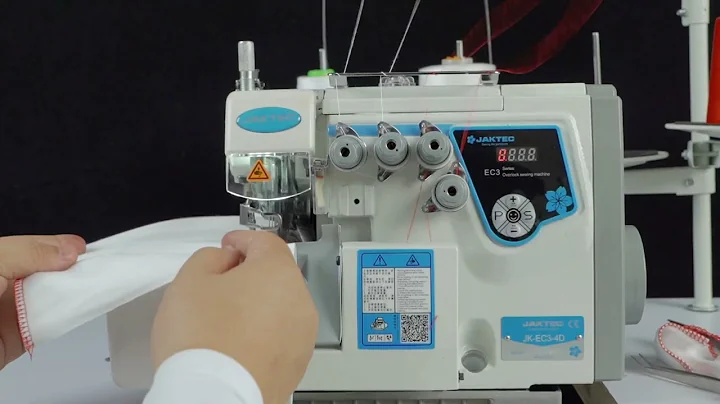 Direct drive overlock sewing machine 4 thread overlock sewing machine | JK-EC3-4D