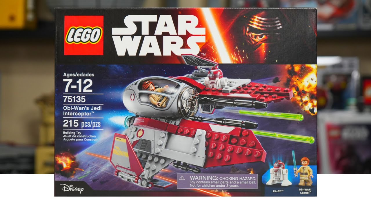 Lego Star Wars 75135 Obi-Wan'S Jedi Interceptor Review! (2016) - Youtube