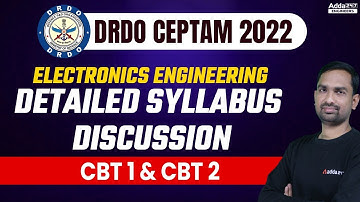 DRDO CEPTAM 10 Syllabus | Electronics Engineering Syllabus 2022