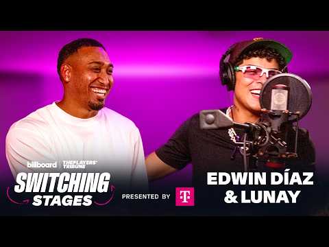 Lunay Teaches Dodger Pitcher Edwin Díaz How to Rap | Switching Stages