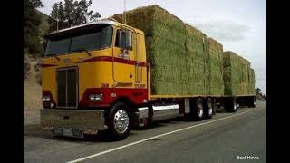 Peterbilt Cabover Hay Haulers