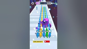 Merge Grabber Level 209 Part 1 Clear ✅ Epic Gameplay | #MergeGrabber #shortsfeed #gaming