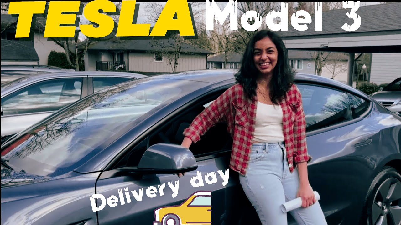 2022 Tesla Model 3 | Delivery Day Vlog | Car Tour - YouTube