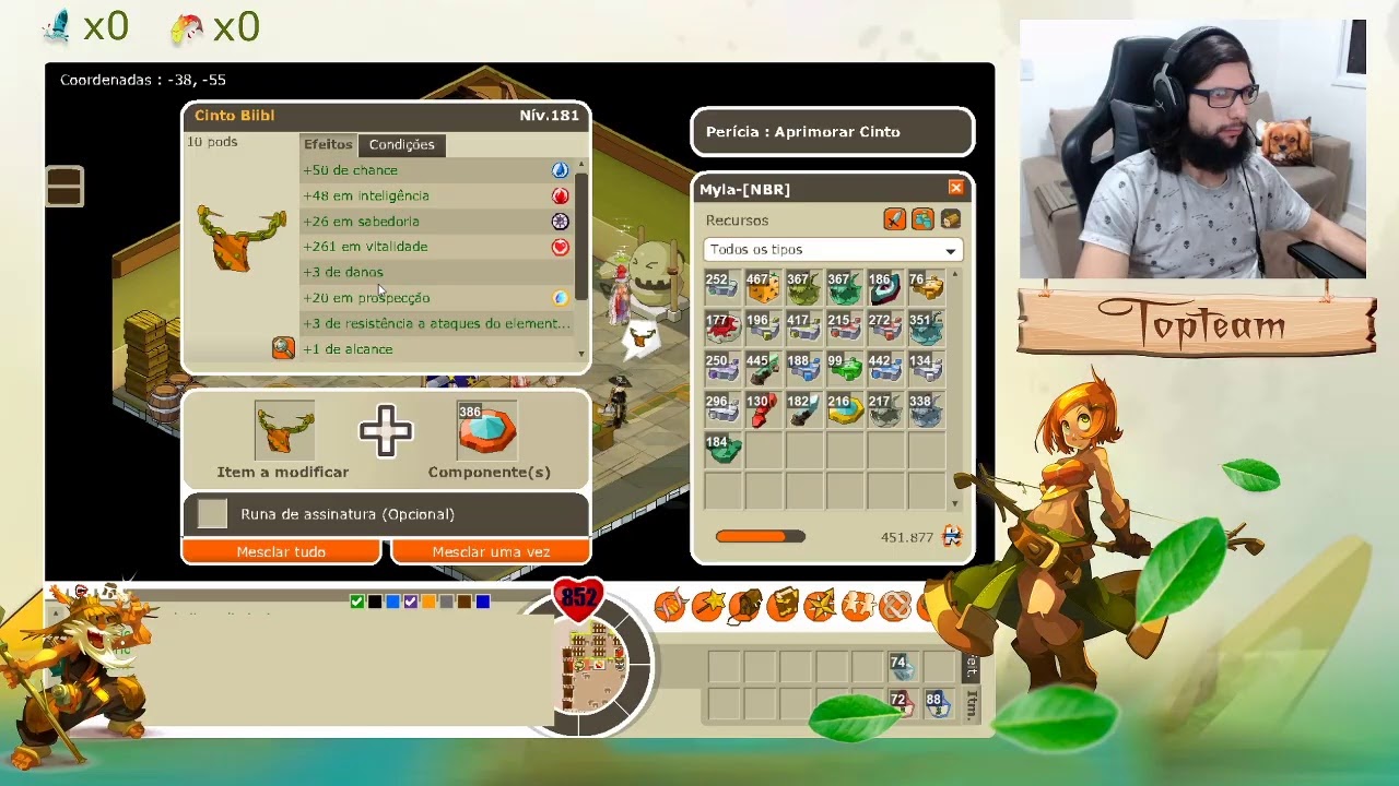 Dofus Retro Crail - Tentativas Exo Pa