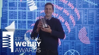 Code and Theory's 5-Word Speech at the 23rd Annual Webby Awards