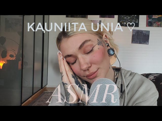 ASMR Suomi - Nukutan sut ♡ (personal attention, inaudible, lähikuiskauksia,triggereitä)