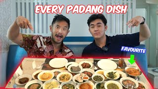 Trying EVERY Padang Dish