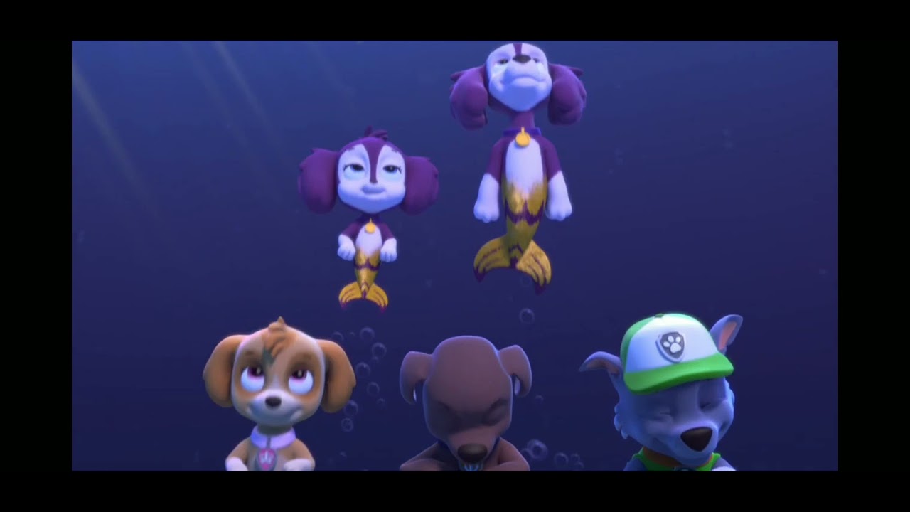 Картинки щенячий патруль щенки спасают рыбопса