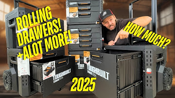 ROLLING DRAWERS! Toughbuilts new Stacktech range 2025